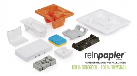 reinpapier® – Papierspritzguss-Verpackungen